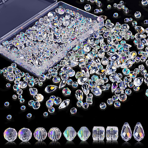600 pcs glass beads for - 600,