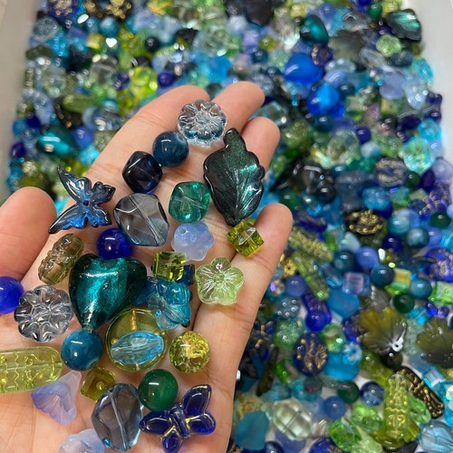 100g handmade glass beads for - 100g,
